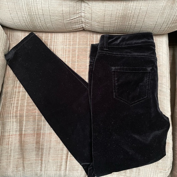 LC Lauren Conrad Velour Pants - Picture 1 of 7